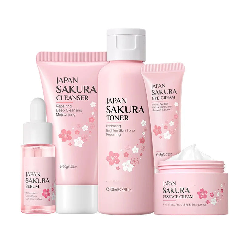 Sakura Moisturizing Face Cream Skin Care Kit