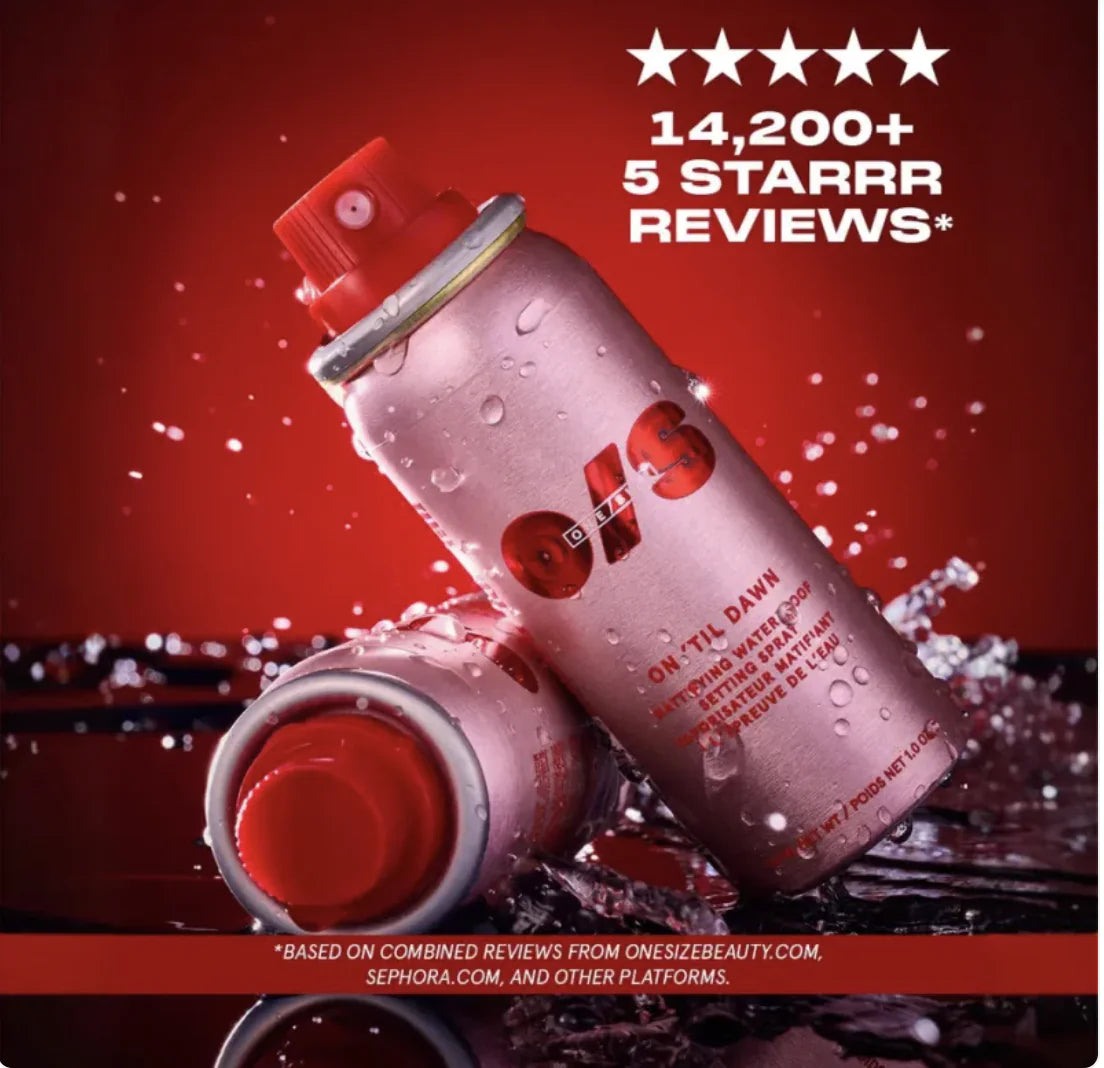 Matte Finish Waterproof Setting Spray