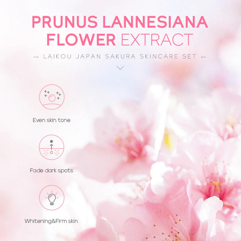 Sakura Moisturizing Face Cream Skin Care Kit