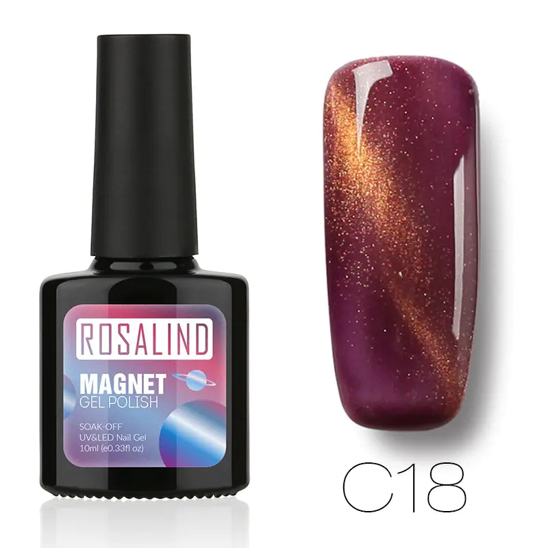 ROSALIND Cat Eye Nail Gel - Mysterious Queen Series