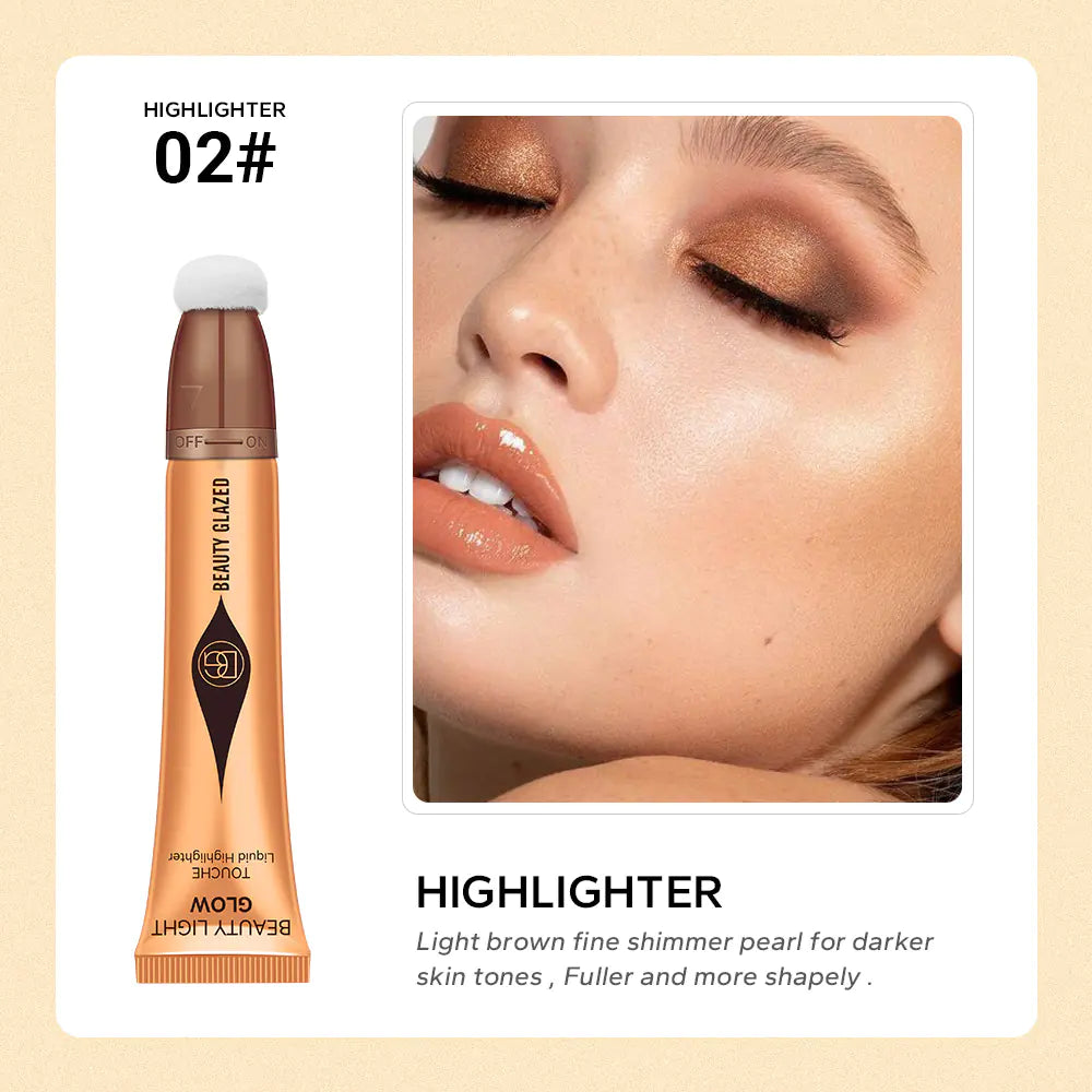 Beauty Glazed Liquid Blush Highlighter Contour Pen