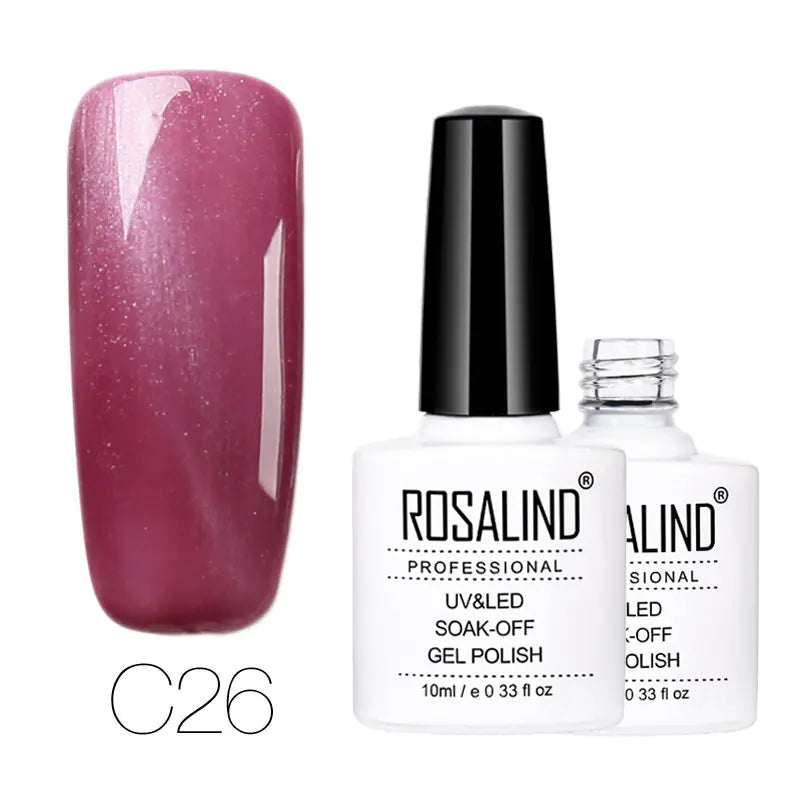 ROSALIND Cat Eye Gel Nail Polish - 30 Colors