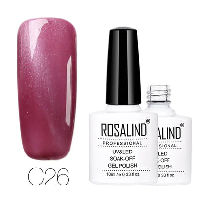 ROSALIND Cat Eye Gel Nail Polish - 30 Colors