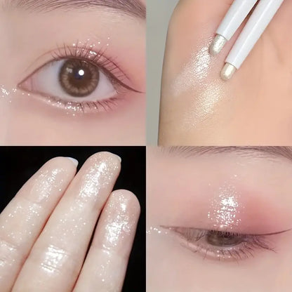 Pearly Eyeliner Pen - Dual Use Waterproof Highlighter