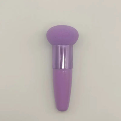 Foundation Makeup Brush with Handle, Mushroom Stick