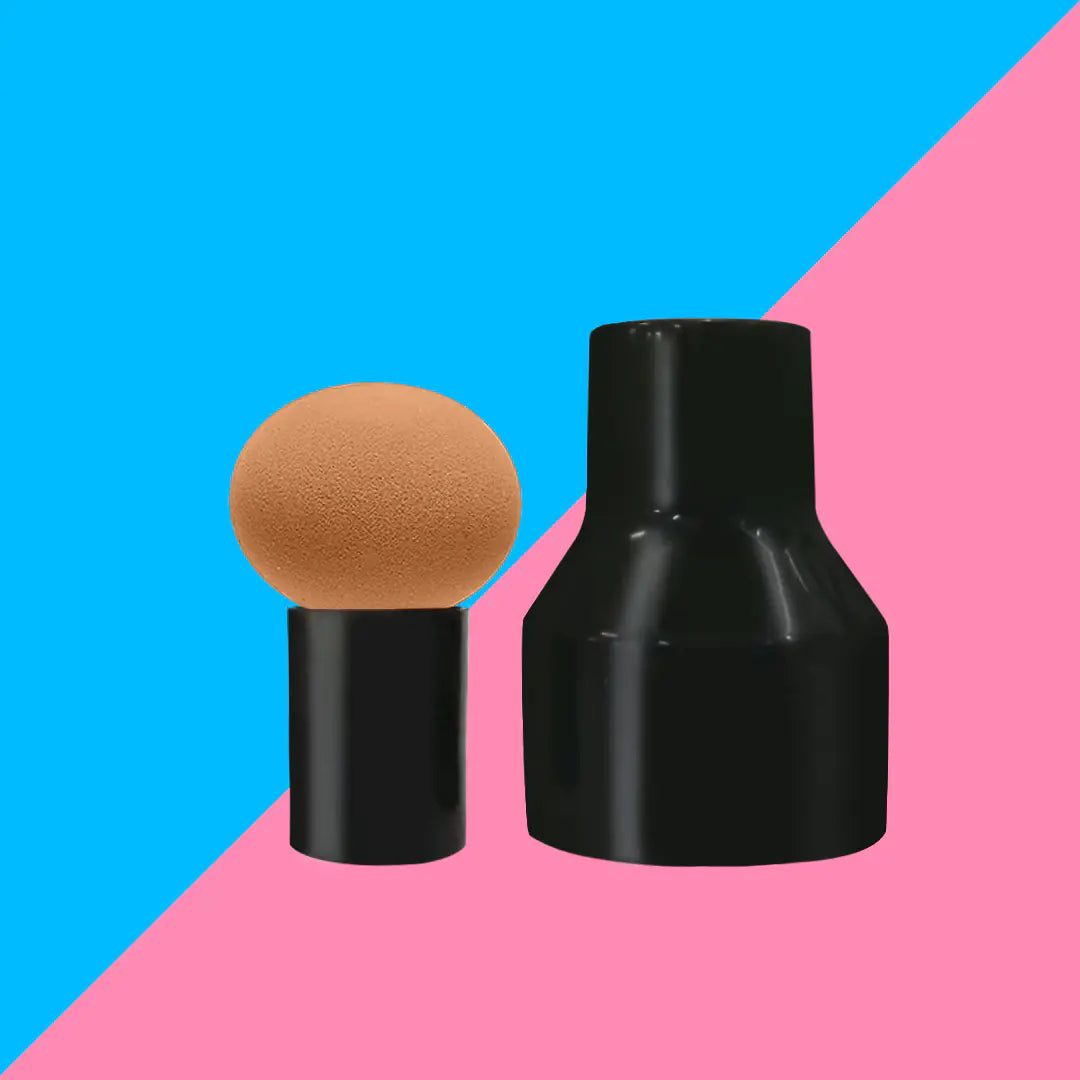 Mushroom Head Makeup Sponge Set for BB Cream & Blush
