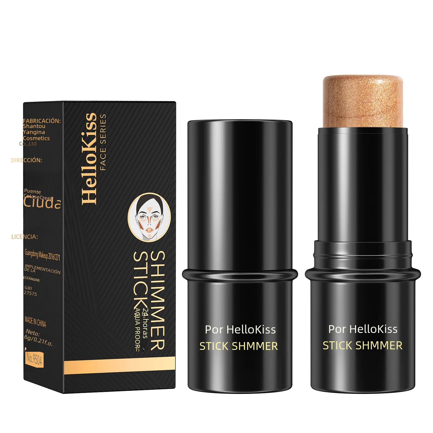 HelloKiss Highlighter Contour Stick for Face Makeup
