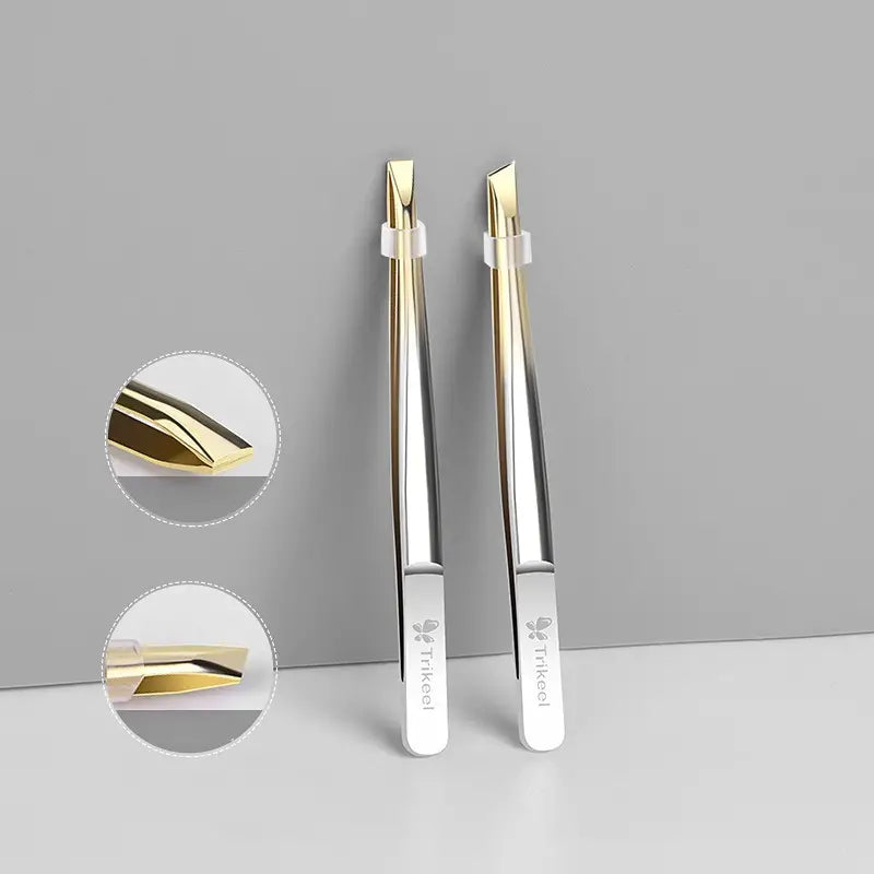 Multifunction Stainless Steel Tweezer for Eyebrows & Makeup
