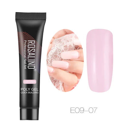 ROSALIND 15ml Quick Extension Crystal Gel for Nails