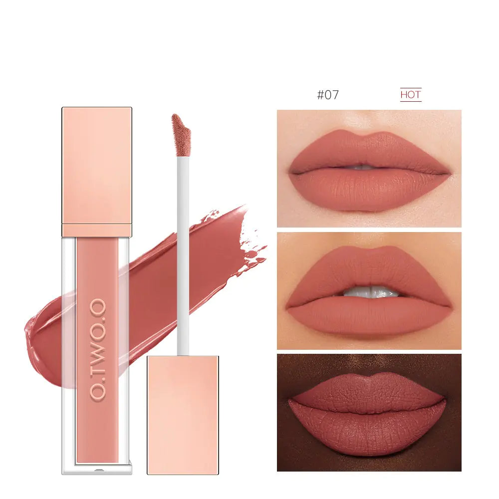 Non-Stick Velvet Matte Lip Gloss in Various Shades
