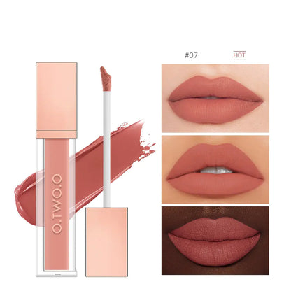 Non-Stick Velvet Matte Lip Gloss in Various Shades