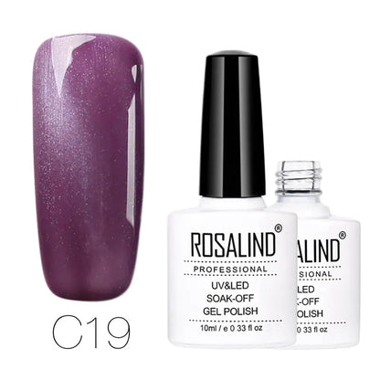 ROSALIND Cat Eye Gel Nail Polish - 30 Colors
