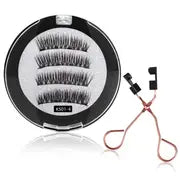 3D Mink Eyelashes with Magnetic Tweezers - Reusable