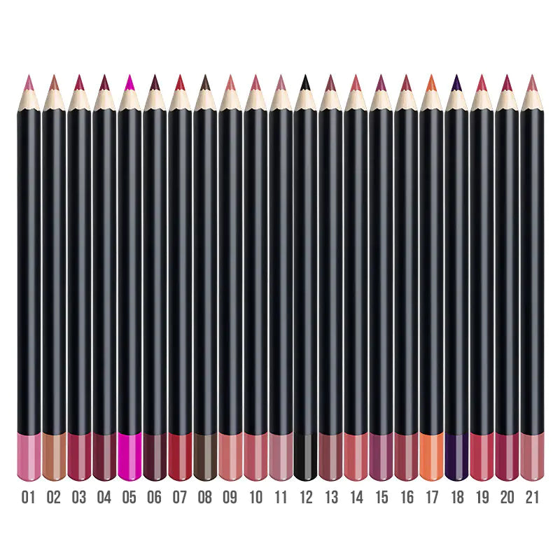 3-in-1 Multifunctional Lip Liner and Eyeliner (21 Colors)