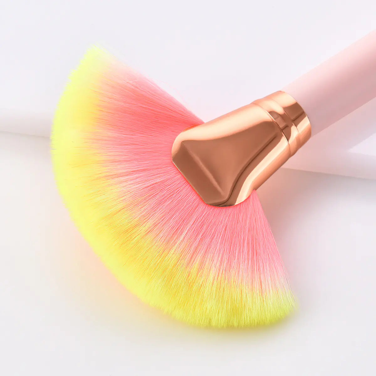 12-Piece Pink Makeup Brush Set and Beauty Tools