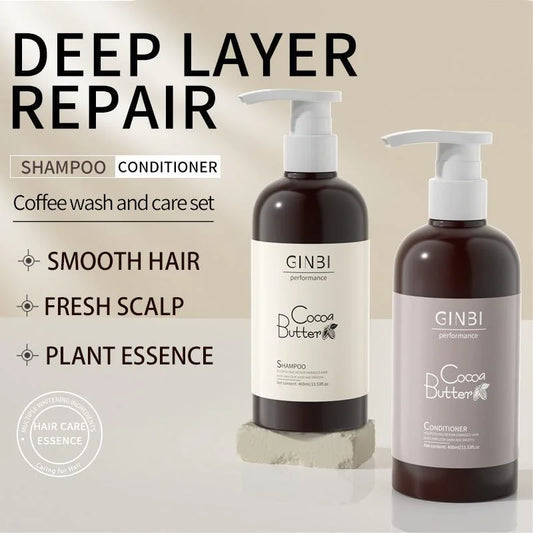 Cocoa Butter Shampoo Conditioner Set