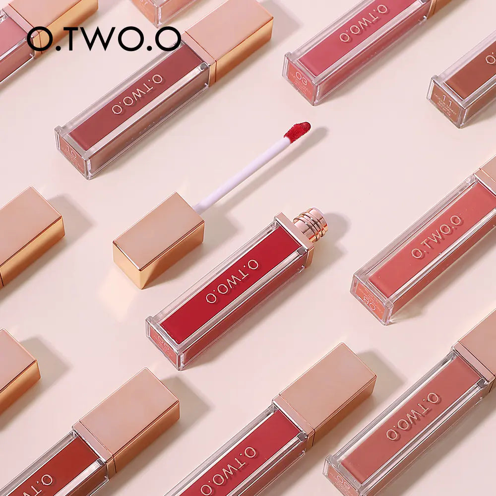Non-Stick Velvet Matte Lip Gloss in Various Shades