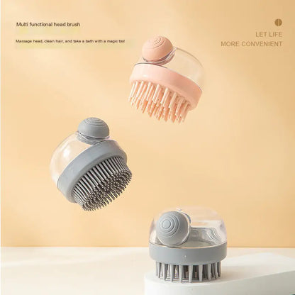 Silicone Scalp Massager & Shampoo Brush Tool