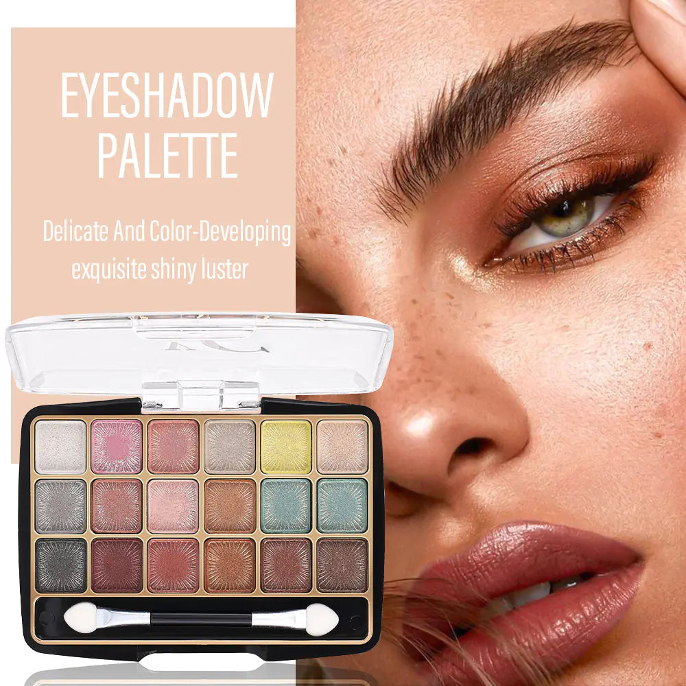 18 Colors Pearl Matte High Pigment Eyeshadow Palette