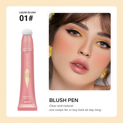 Beauty Glazed Liquid Blush Highlighter Contour Pen