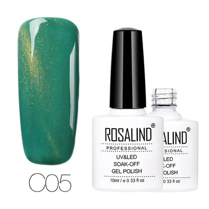 ROSALIND Cat Eye Gel Nail Polish - 30 Colors