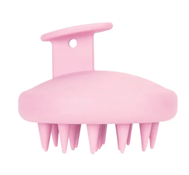 Silicone Shampoo Brush Head & Scalp Cleaning Massager – Soft TPE for Hair & Scalp Health