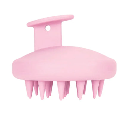 Silicone Shampoo Brush Head & Scalp Cleaning Massager – Soft TPE for Hair & Scalp Health