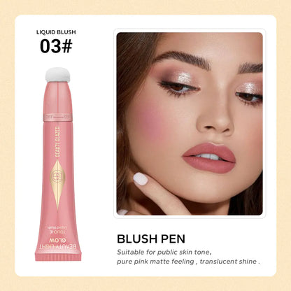 Beauty Glazed Liquid Blush Highlighter Contour Pen