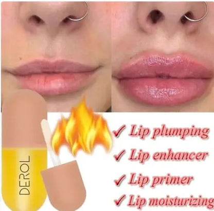 Plumping & Hydrating Lip Care Serum – Ginger & Mint Options