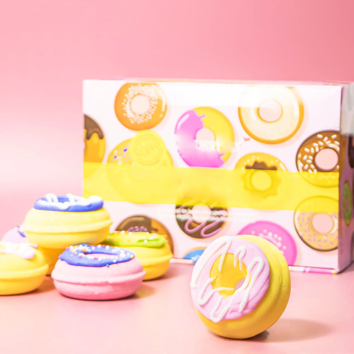 Donut Series Bath Bombs Set for Relaxing Soak