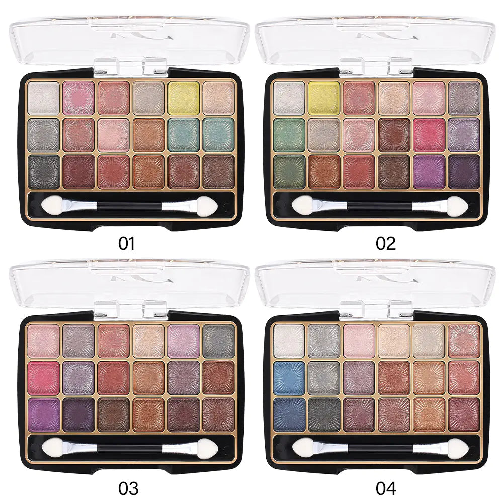 18 Colors Pearl Matte High Pigment Eyeshadow Palette
