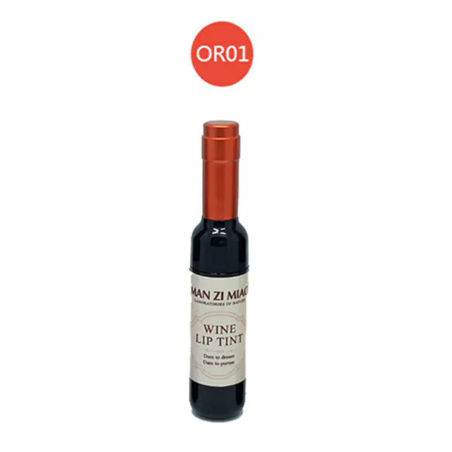 Red Wine Bottle Lip Gloss - Matte Velvet Finish