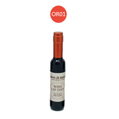 Red Wine Bottle Lip Gloss - Matte Velvet Finish