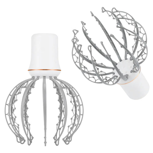 Cross-Border Electric Octopus Head Massager
