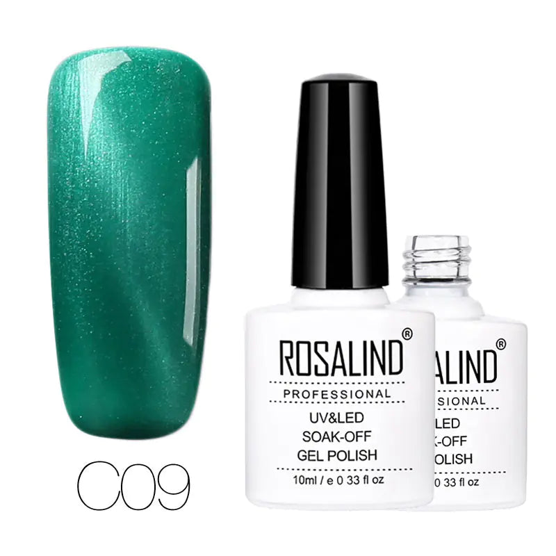 ROSALIND Cat Eye Gel Nail Polish - 30 Colors