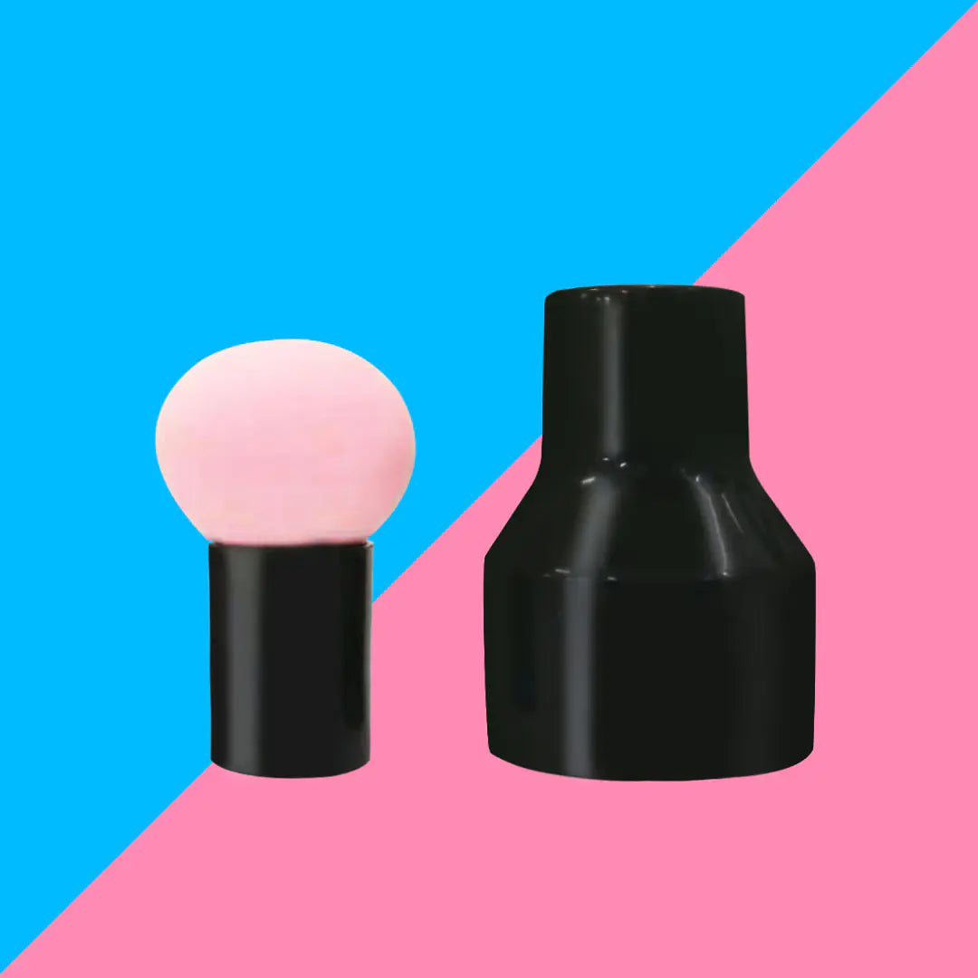 Mushroom Head Makeup Sponge Set for BB Cream & Blush