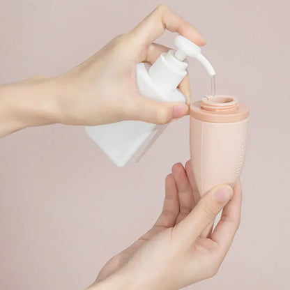 Portable Silicone Refillable Travel Bottle for Shampoo