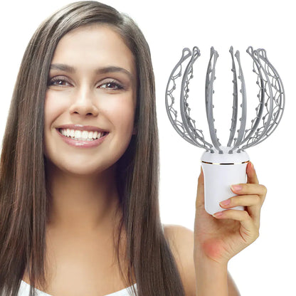 Cross-Border Electric Octopus Head Massager
