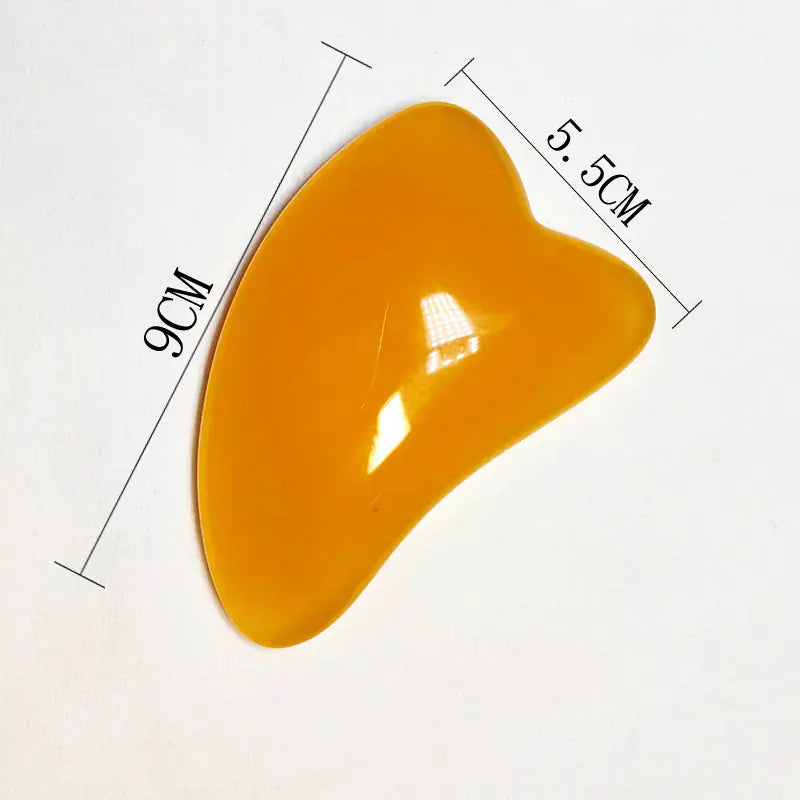 Resin Honey Wax Gua Sha Massage Tool for Face and Body