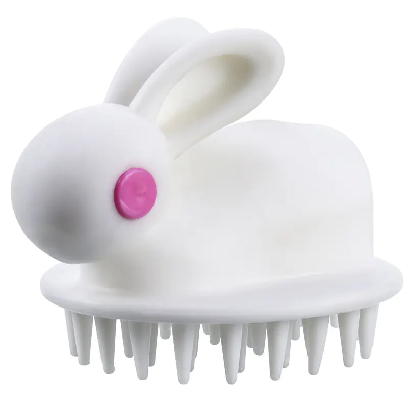 Soft Gel Shampoo Brush for Scalp Massage and Styling