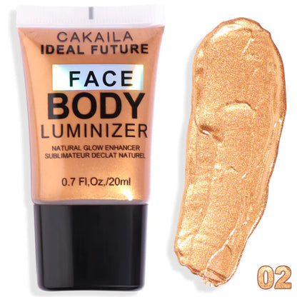 Glow Highlighter Liquid Makeup Contour Shimmer Powder