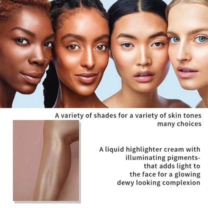 Monochrome Matte Face & Body Highlighter Liquid