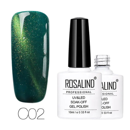 ROSALIND Cat Eye Gel Nail Polish - 30 Colors