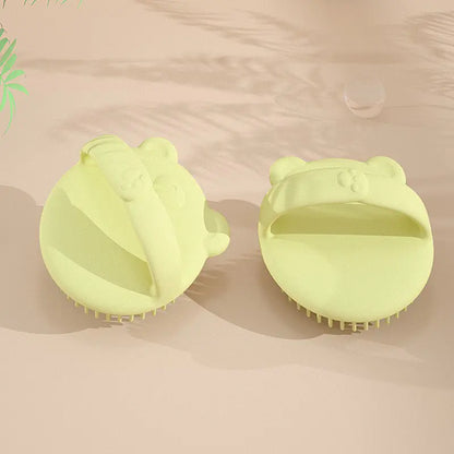 Silicone Bath and Shampoo Massage Brush
