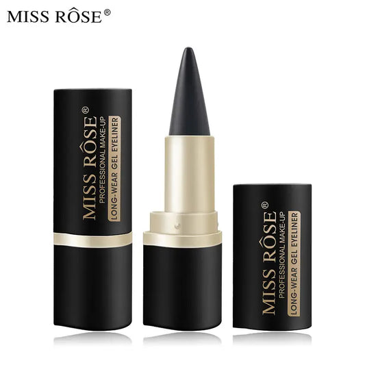 MISS ROSE Black Gel Eyeliner - Quick-Dry Matte Waterproof