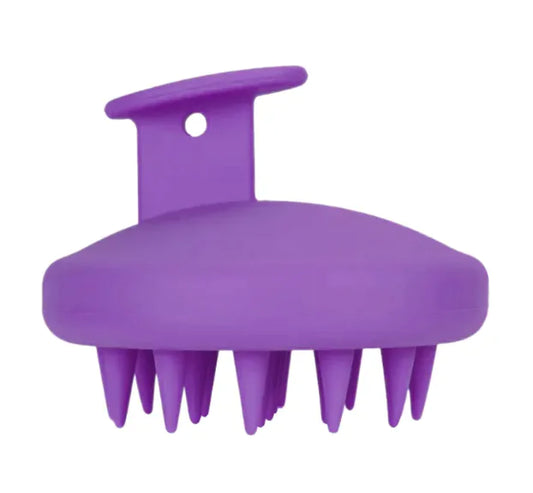 Silicone Shampoo Brush Head & Scalp Cleaning Massager – Soft TPE for Hair & Scalp Health