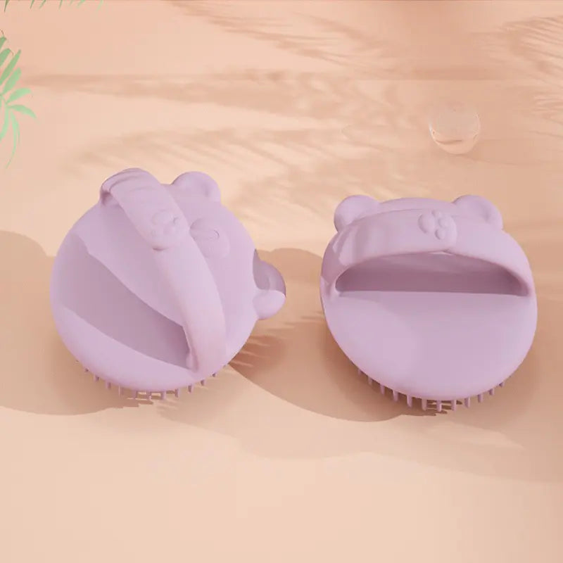 Silicone Bath and Shampoo Massage Brush