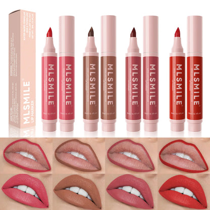 Waterproof Long-lasting Lip Liner and Lipstick Pencil