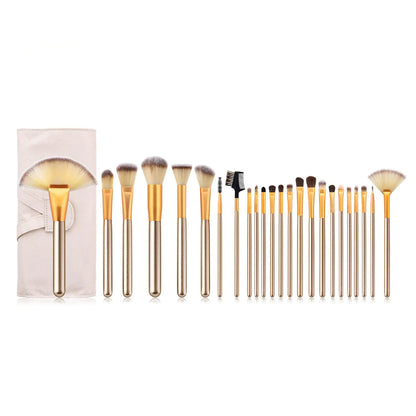 Makeup Brush Set, Short Handle, 12/18/24 Pieces
