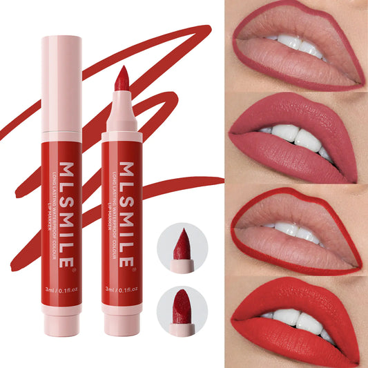 Waterproof Long-lasting Lip Liner and Lipstick Pencil